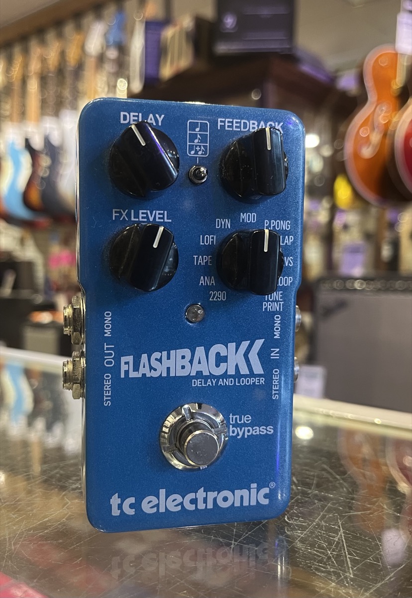 TC Electronic USED T.C. Electronic Flash Back Delay Pedal w/Box - CONSIGNMENT - Used