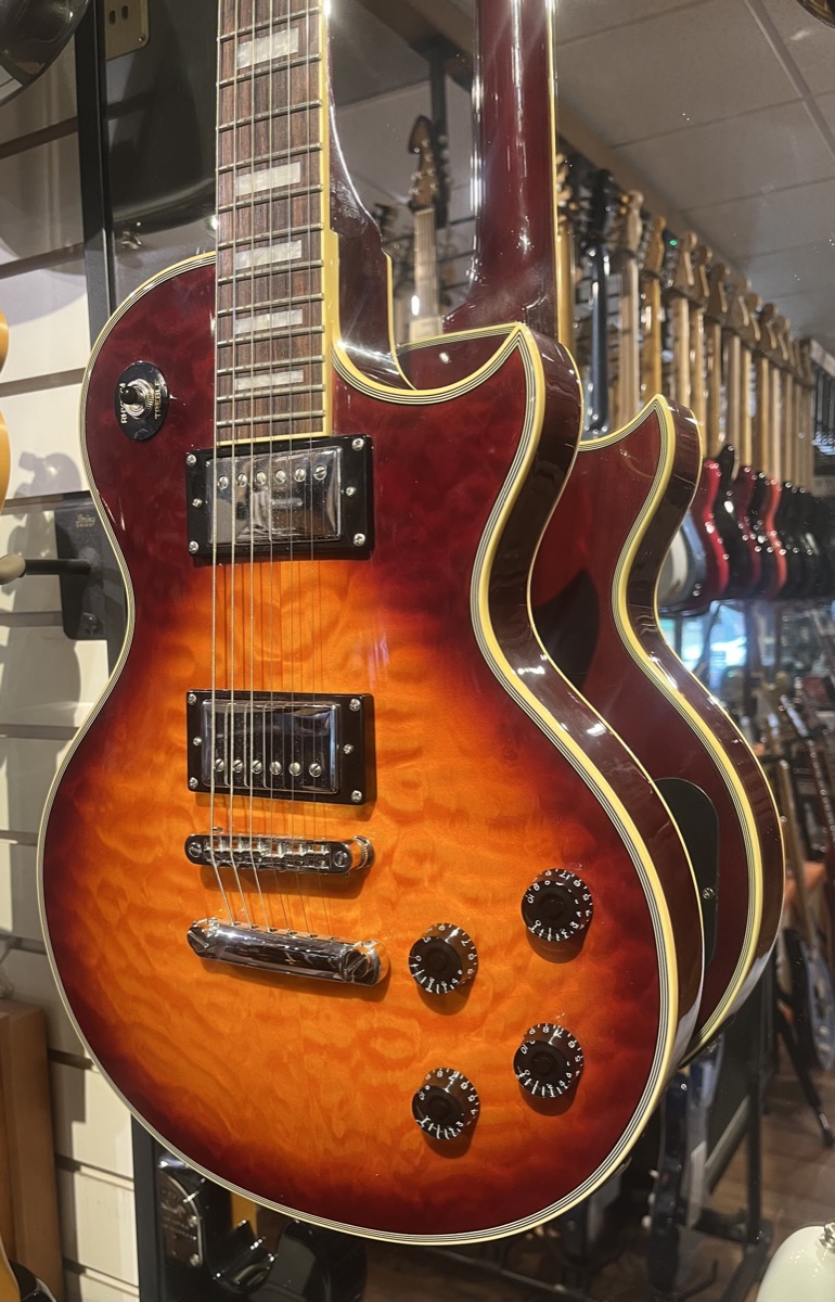 Misc USED Prestige Classic SB Flame Maple Les Paul Style w/OHSC - Used