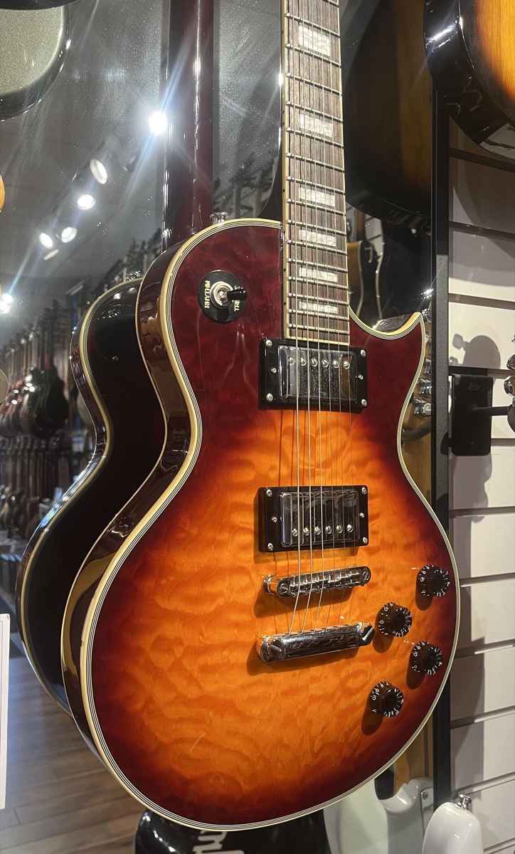 Misc USED Prestige Classic SB Flame Maple Les Paul Style w/OHSC - Used