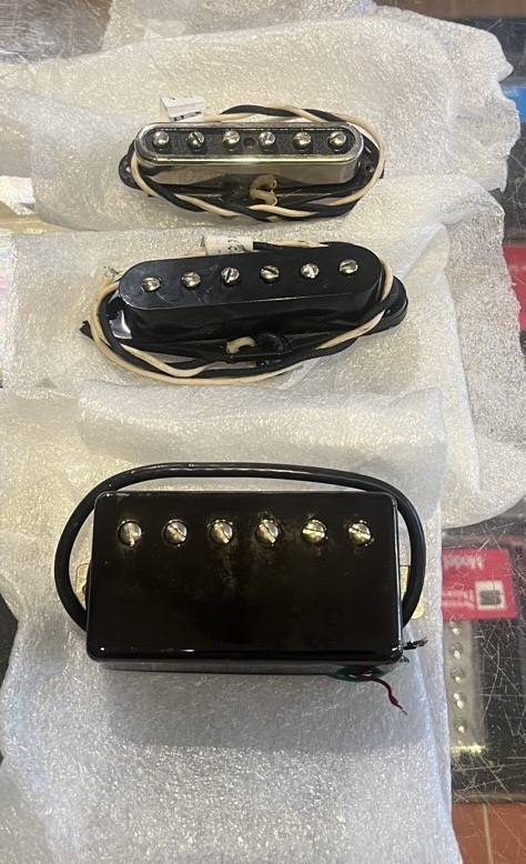 USED Fralin Custom Set HSS Pickups Unbucker  &hellip;