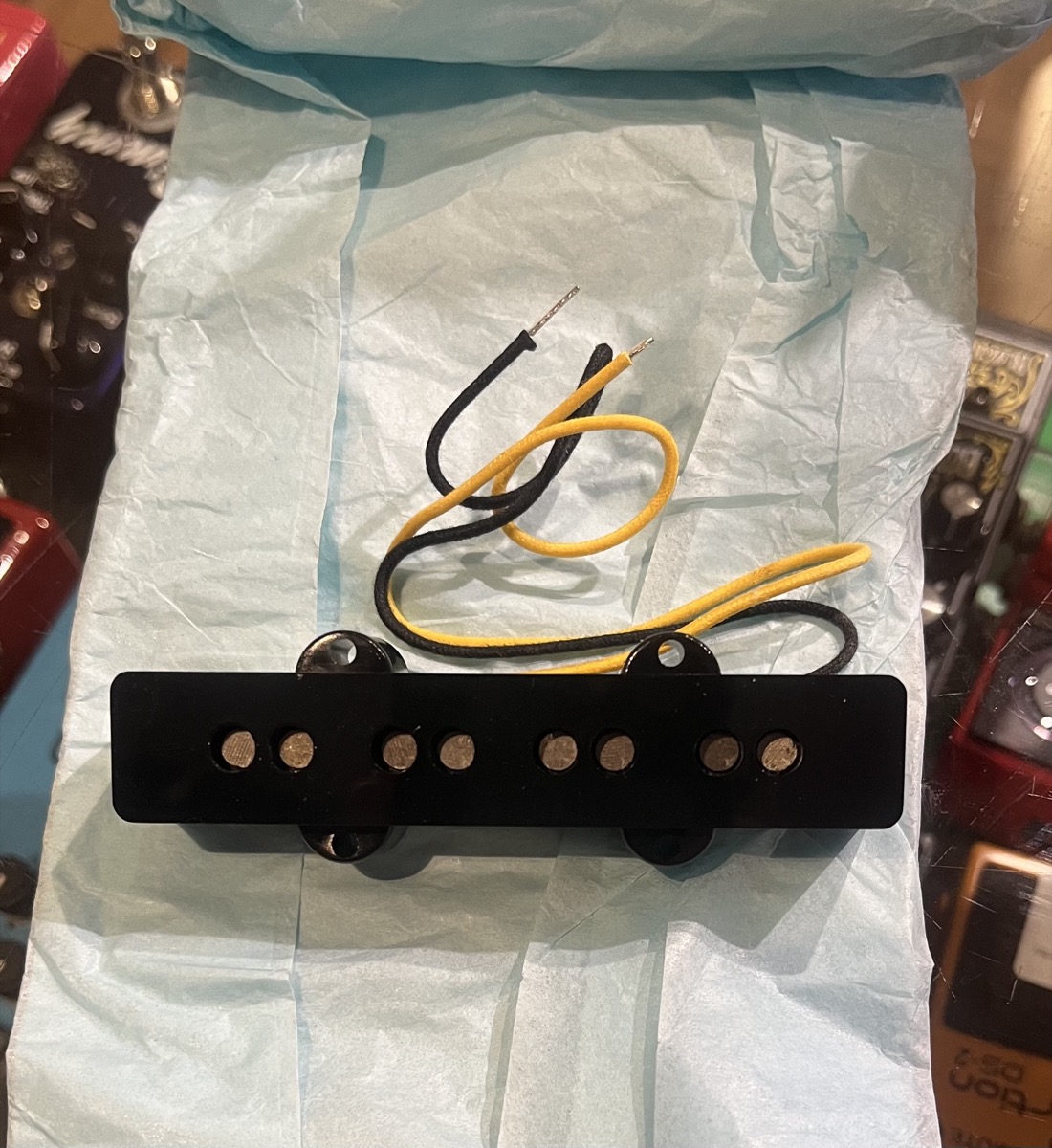 Misc USED Monty's Retro Wind Jazz Bridge Bass pickup - Used