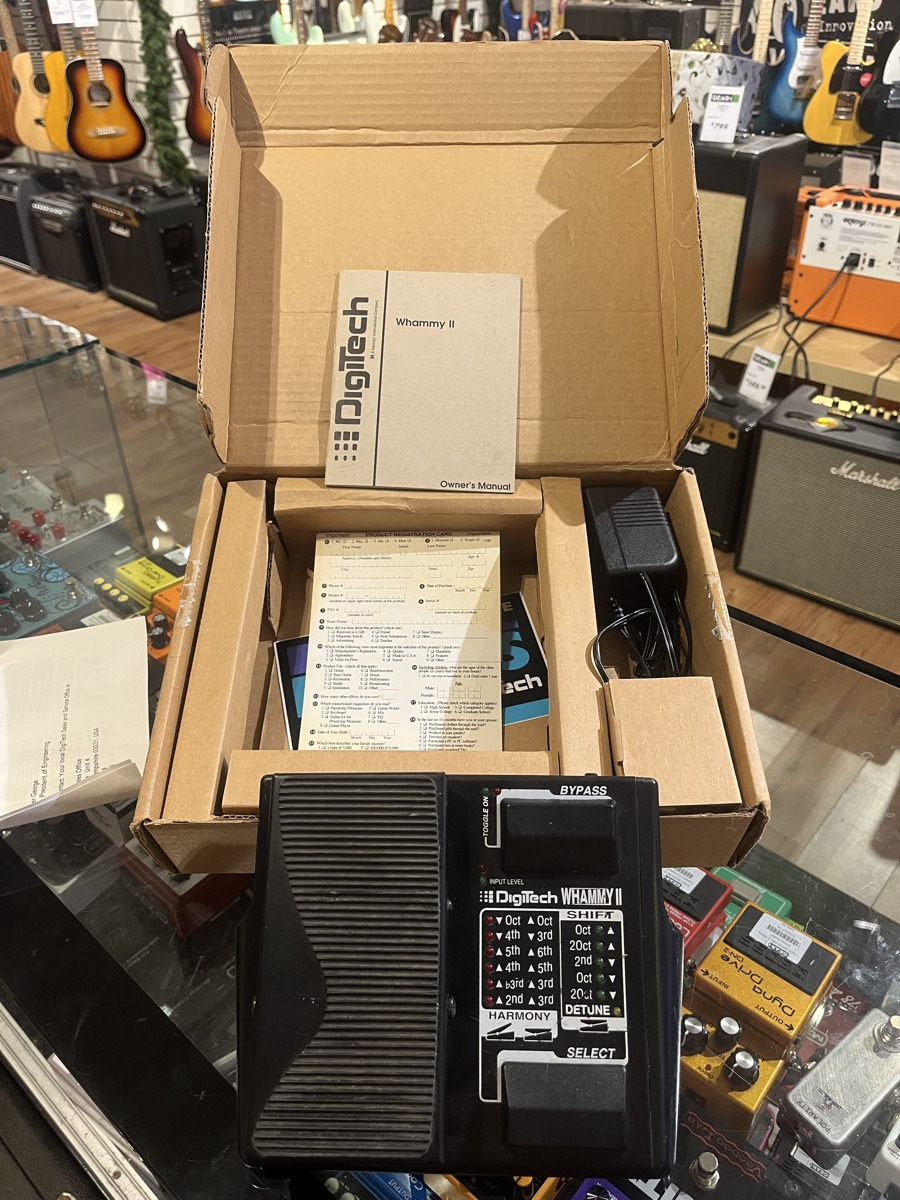 Digitech USED Digitech Whammy II Pedal w/Box and AC - Used
