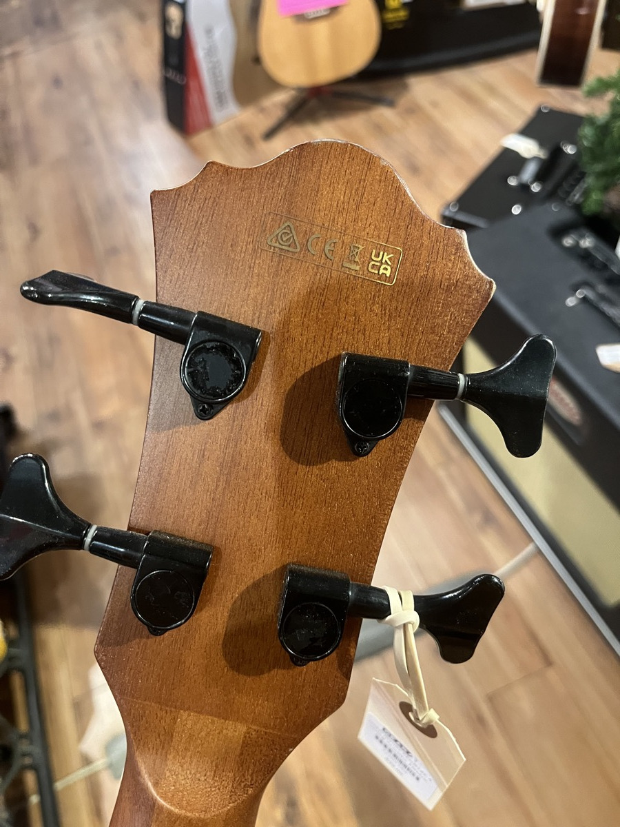 Ibanez USED Ibanez AEGB24E 4 String Acoustic Electric Bass Guitar - Mahogany Sunburst - Used