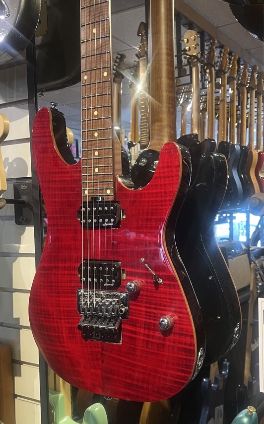 Misc USED Harley Benton Fusion III FR Flame Cherry Electric Guitar - Used