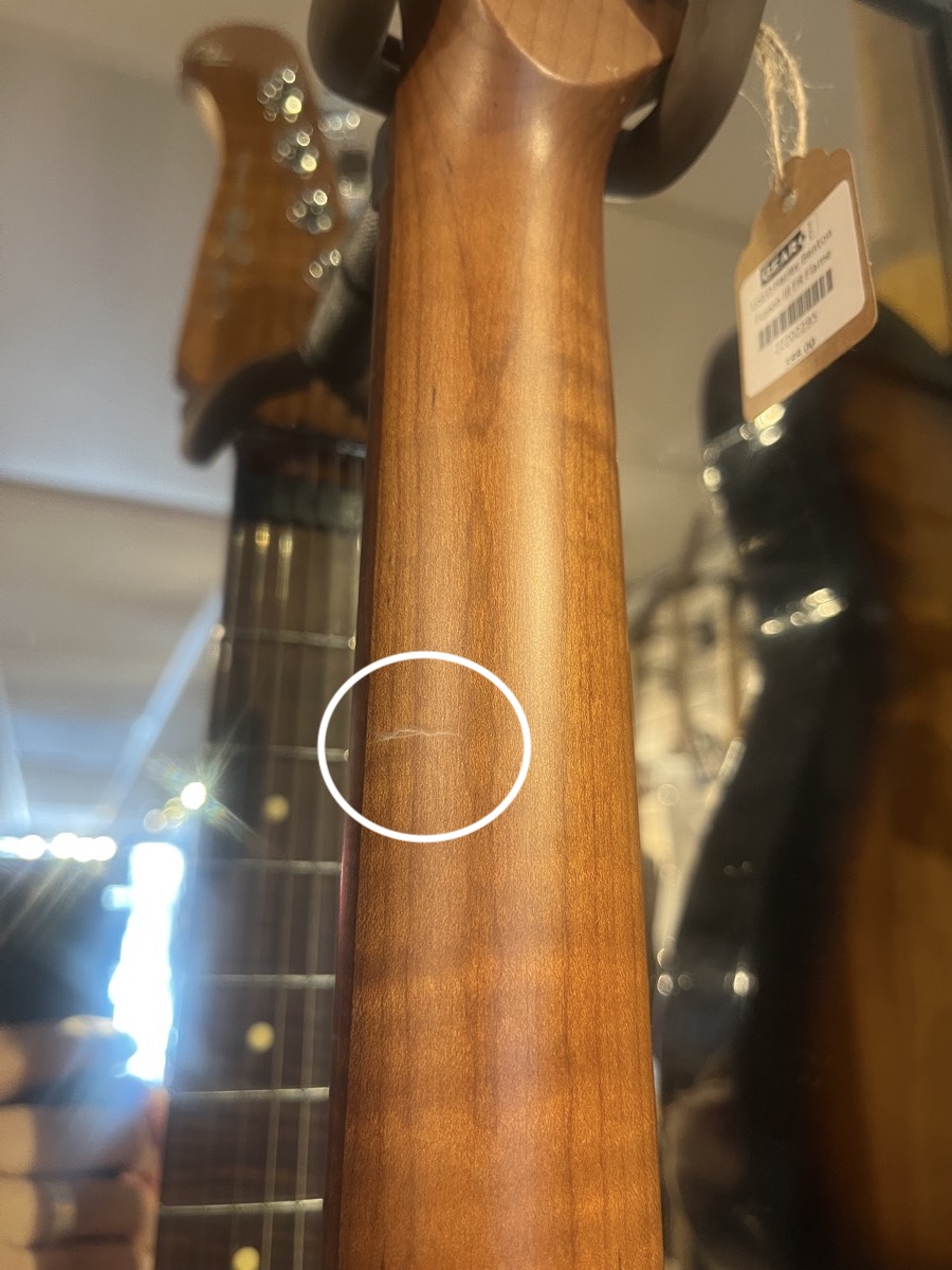 Misc USED Harley Benton Fusion III FR Flame Cherry Electric Guitar - Used