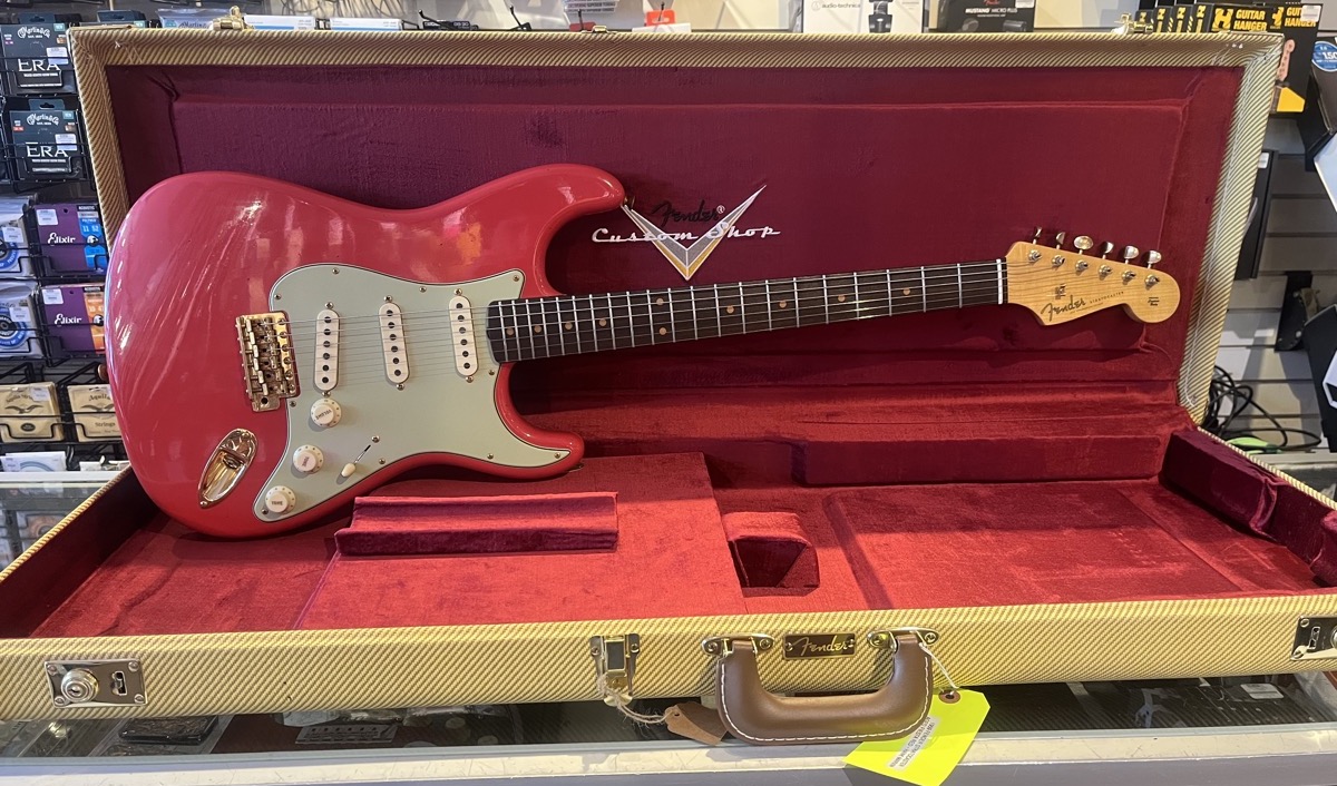 Fender USED Fender Custom Shop '59 Strat Journeyman Relic, Fiesta Red - CONSIGNMENT - Used