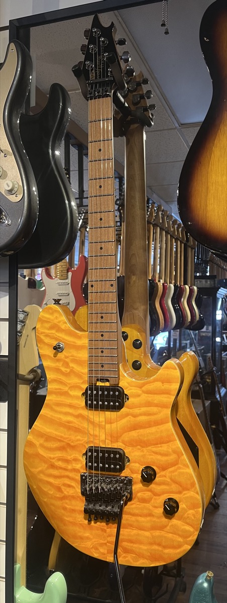 EVH USED EVH Wolfgang Standard QM Transparent Amber - Used