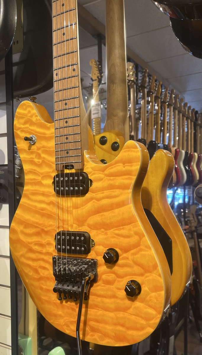 EVH USED EVH Wolfgang Standard QM Transparent Amber - Used