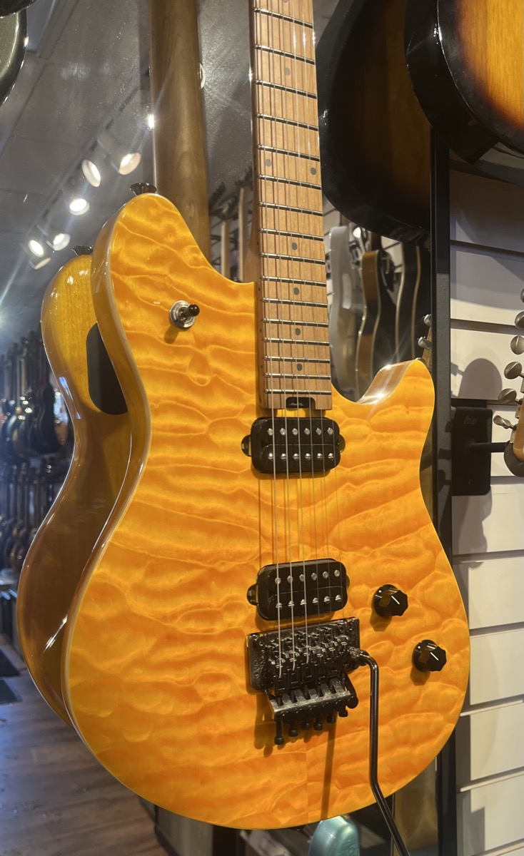 EVH USED EVH Wolfgang Standard QM Transparent Amber - Used