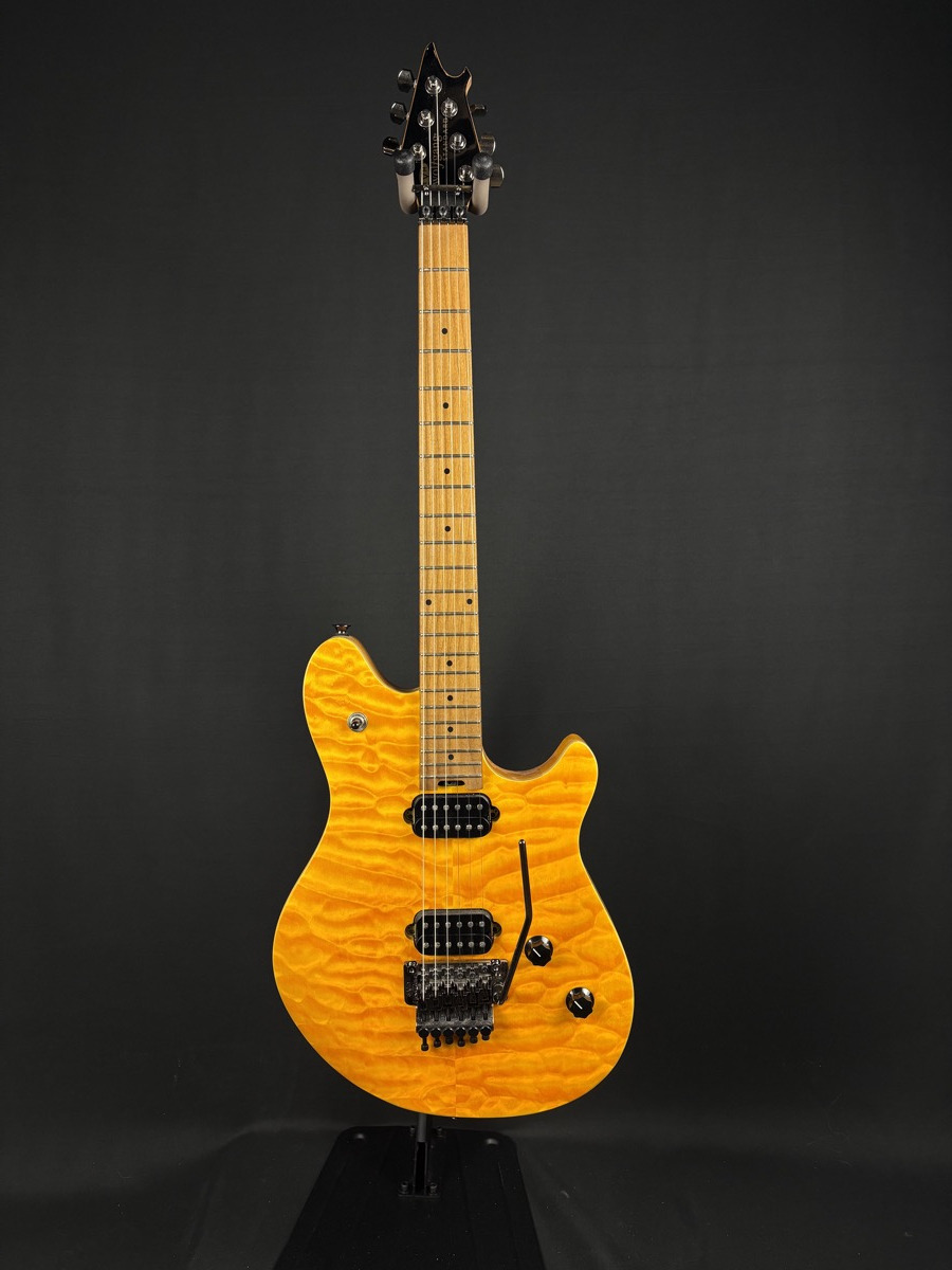 USED EVH Wolfgang Standard QM Transparent Amber
