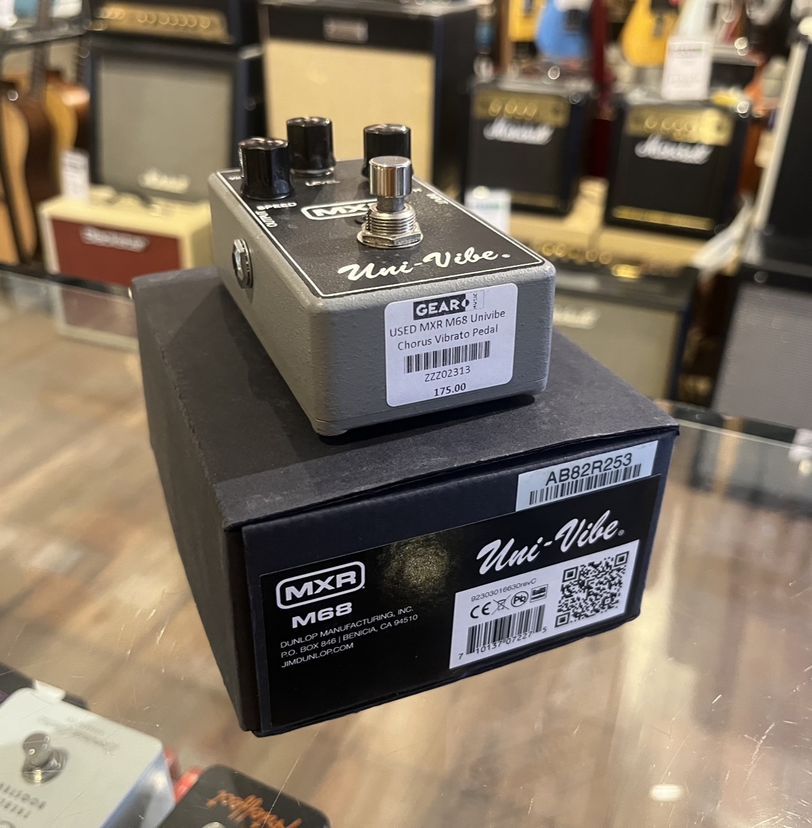 MXR USED MXR M68 Univibe Chorus Vibrato Pedal - Used