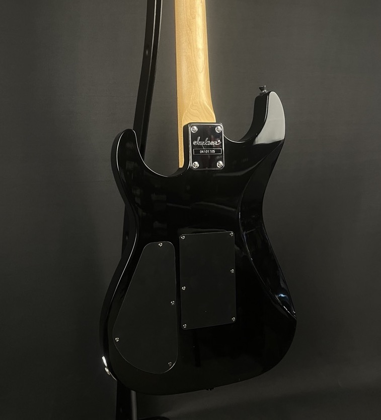 Jackson USED Jackson JS Reverse Dinky Transparent Black Flame Top - CONSIGNMENT - Used