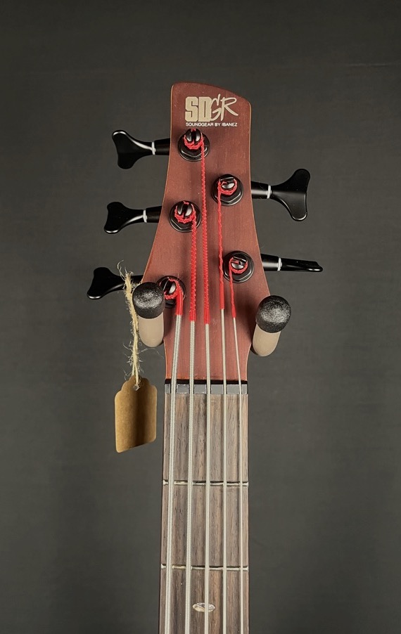 Ibanez USED Ibanez SR505E SR 5 String Electric Bass Brown Mahogany - Used