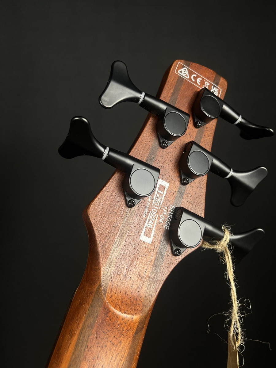 Ibanez USED Ibanez SR505E SR 5 String Electric Bass Brown Mahogany - Used