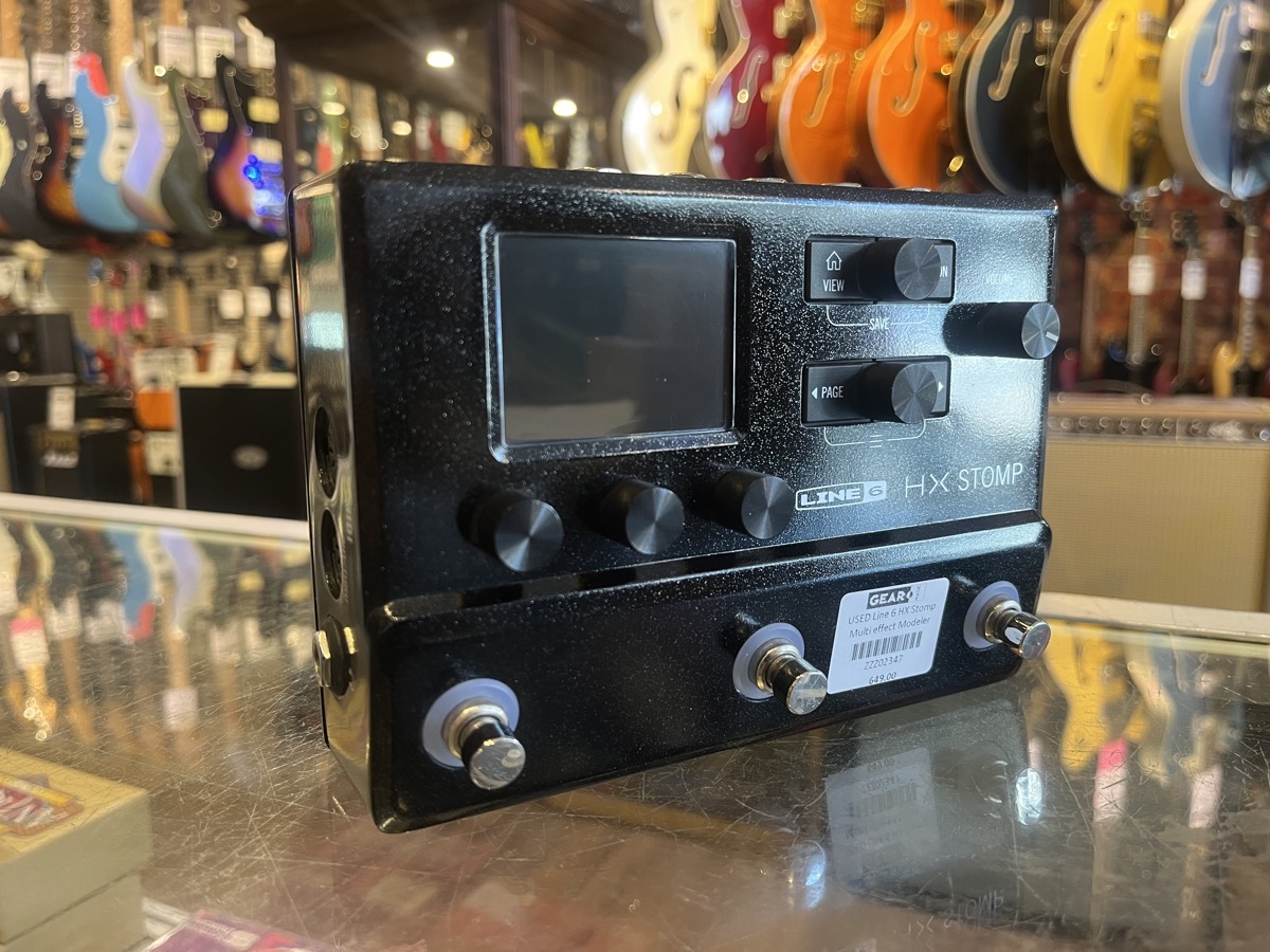 USED Line 6 HX Stomp Multi effect Modeler w/ac  &hellip;