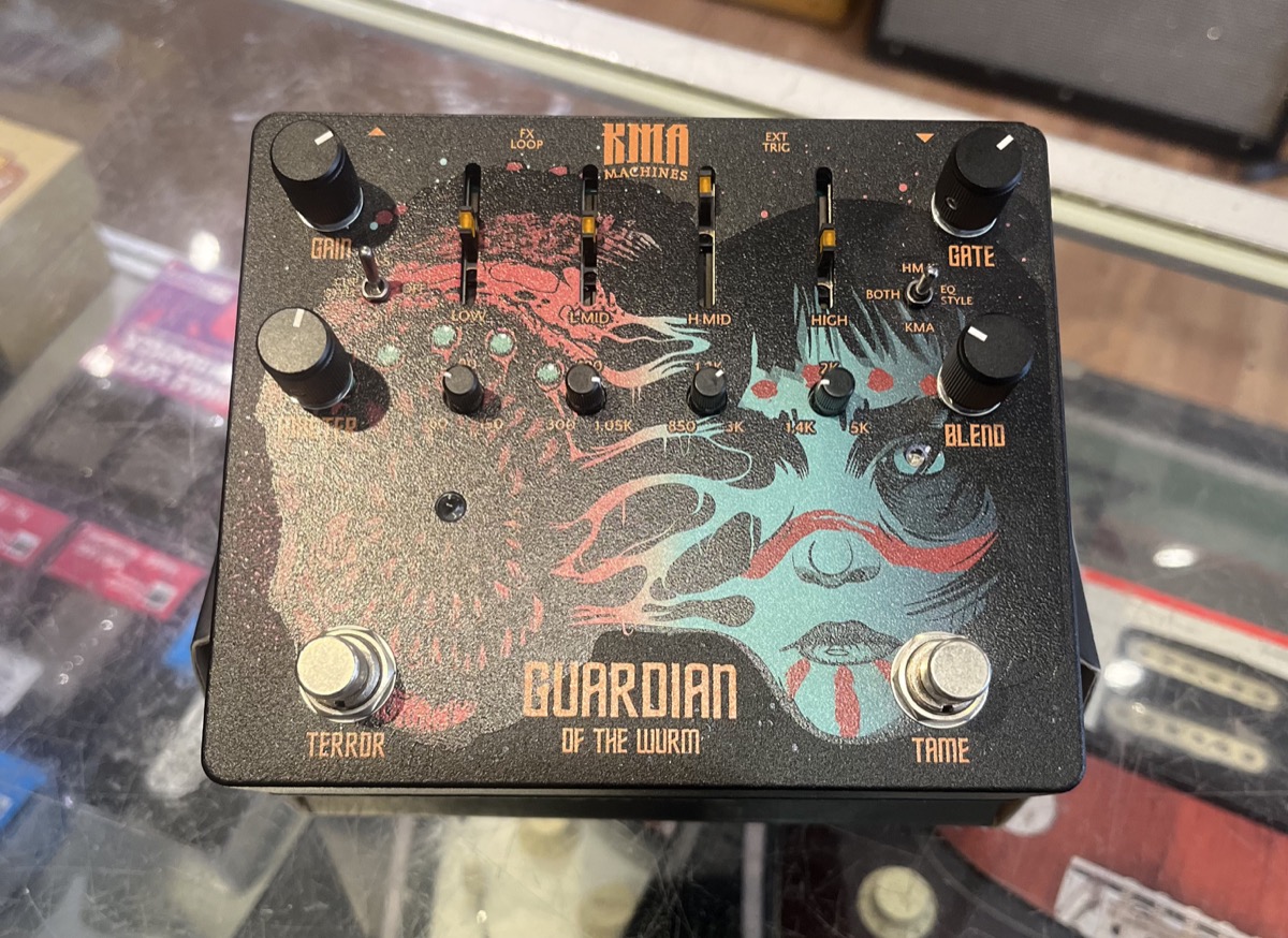 Misc USED KMA Machines Guardian of the Wurm Distortion Pedal w/box - CONSIGNMENT - Used
