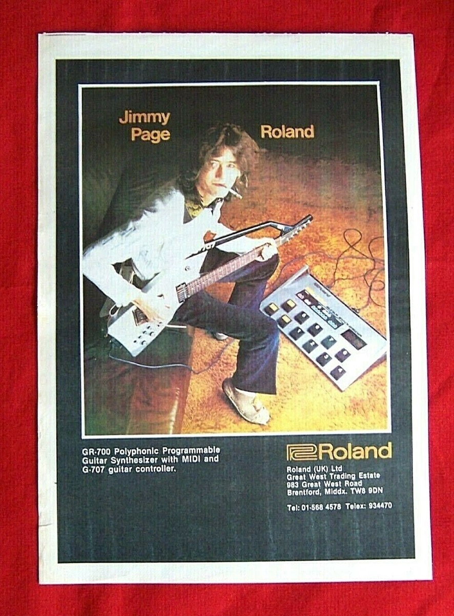 Roland USED Roland G707 GR700 Guitar Synth Package w/OHSC - CONSIGNMENT - Used