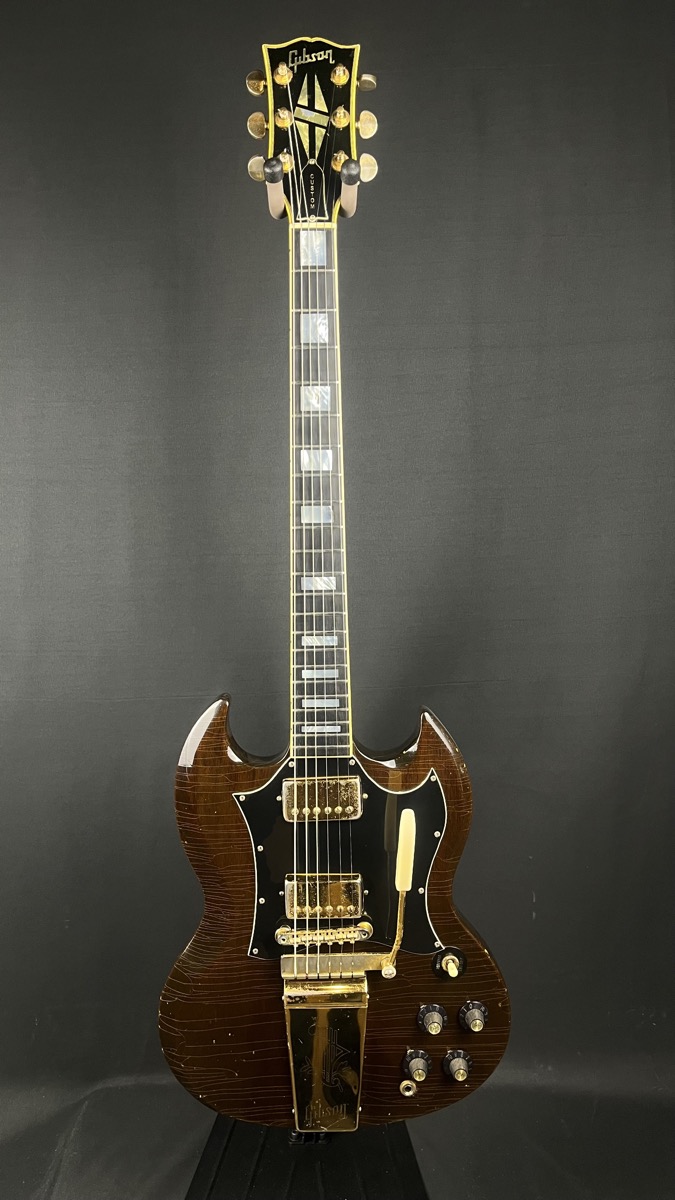 Gibson USED Gibson 1970 SG Custom 2 pickups Walnut  w/OHSC - CONSIGNMENT - Used