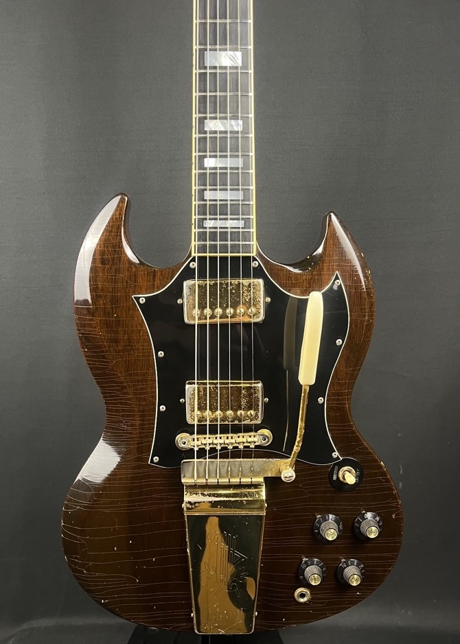 USED Gibson 1970 SG Custom 2 pickups Walnut  &hellip;