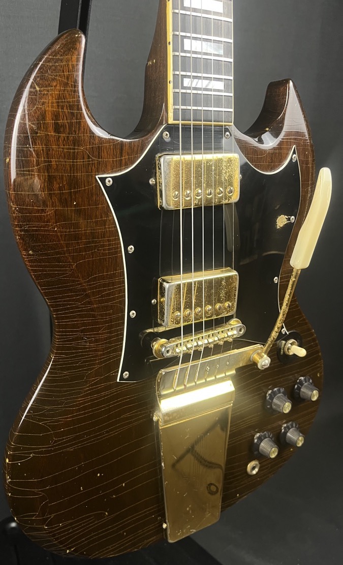 Gibson USED Gibson 1970 SG Custom 2 pickups Walnut  w/OHSC - CONSIGNMENT - Used