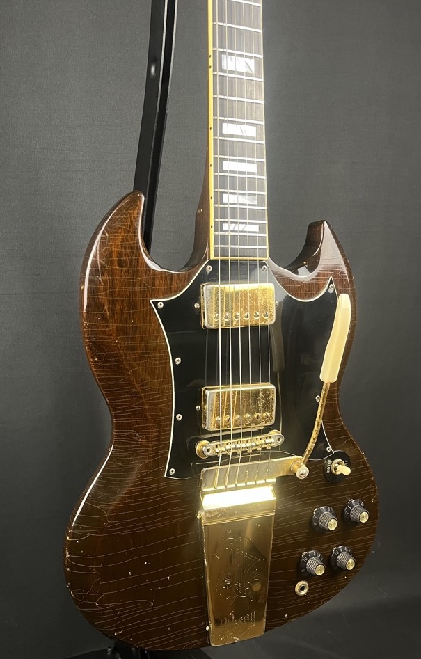Gibson USED Gibson 1970 SG Custom 2 pickups Walnut  w/OHSC - CONSIGNMENT - Used