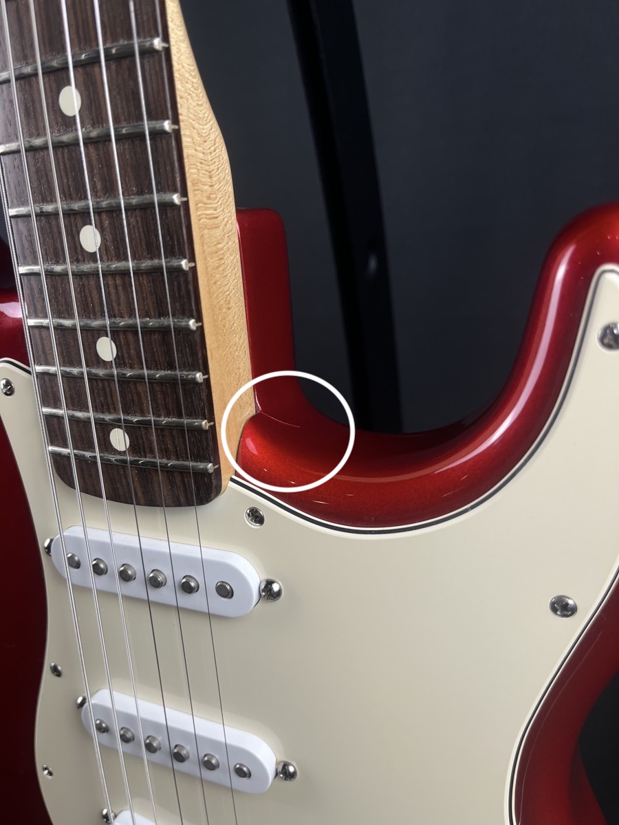 Fender USED Fender 2007 Stratocaster Standard MIM Candy Apple Red - Used