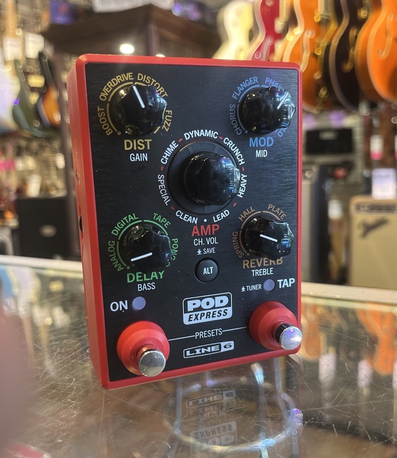 USED Line 6 POD Express For Guitar w/Box