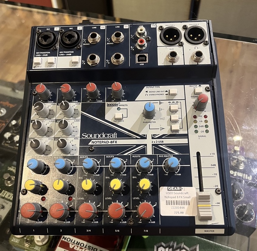USED Soundcraft Notepad 8 FX Small Format  &hellip;
