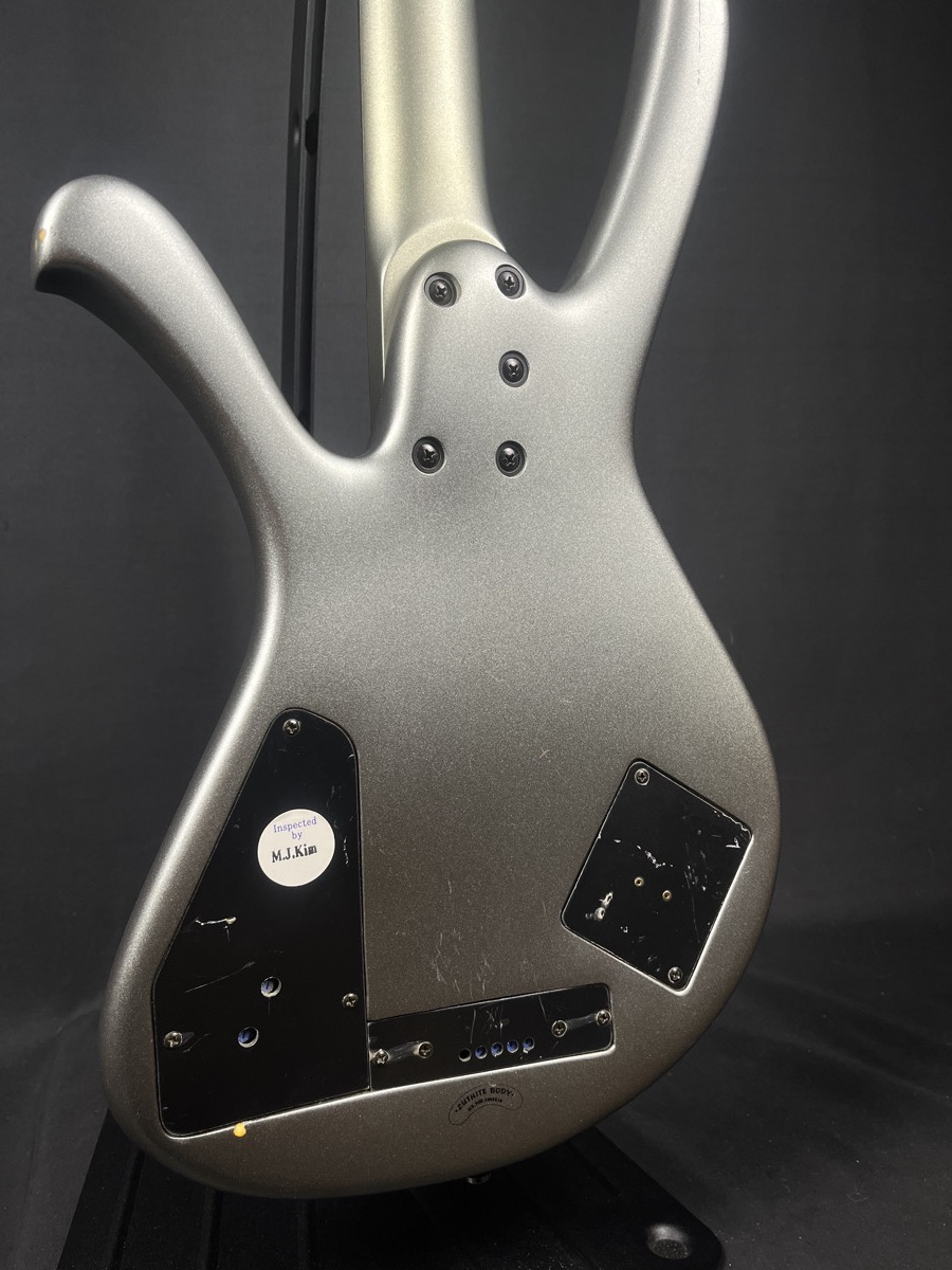 Ibanez USED Ibanez EDA 900 Ergodyne 4 String Bass Flat Silver - Used