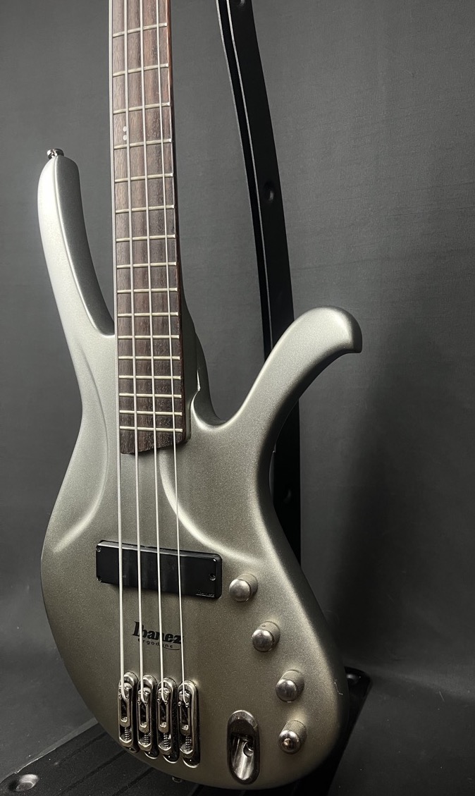 Ibanez USED Ibanez EDA 900 Ergodyne 4 String Bass Flat Silver - Used