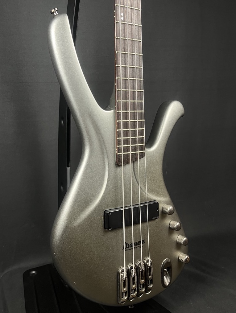 Ibanez USED Ibanez EDA 900 Ergodyne 4 String Bass Flat Silver - Used