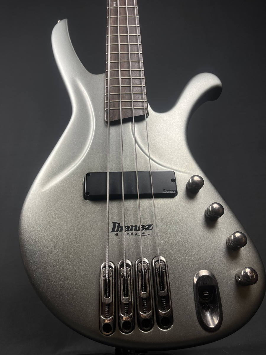Ibanez USED Ibanez EDA 900 Ergodyne 4 String Bass Flat Silver - Used