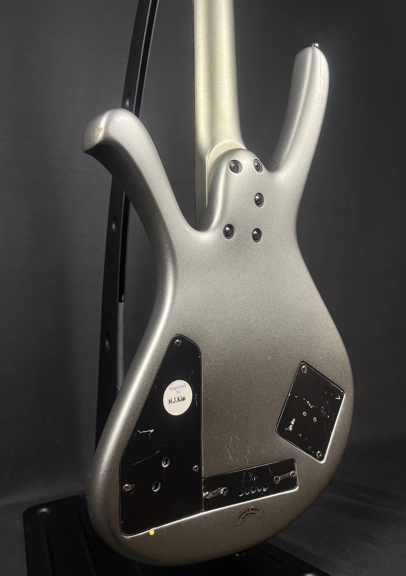 Ibanez USED Ibanez EDA 900 Ergodyne 4 String Bass Flat Silver - Used