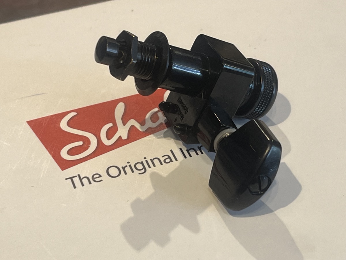 Schaller USED Schaller F-Series Locking Machine Heads Black - CONSIGNMENT - Used