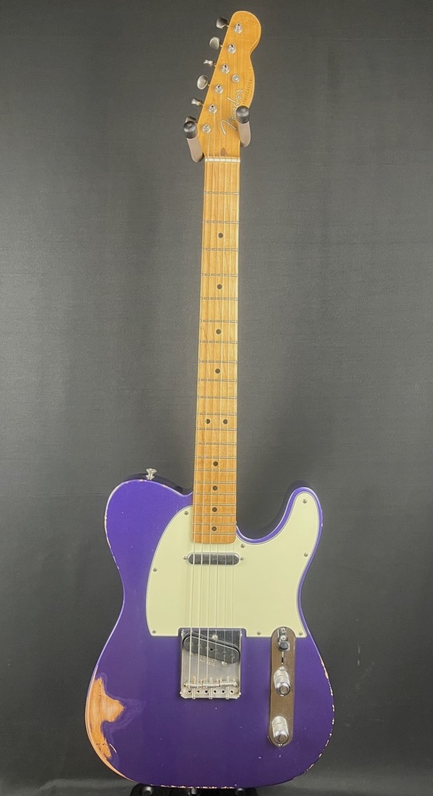 USED Fender 2019 FSR Purple Road Worn Telecaster