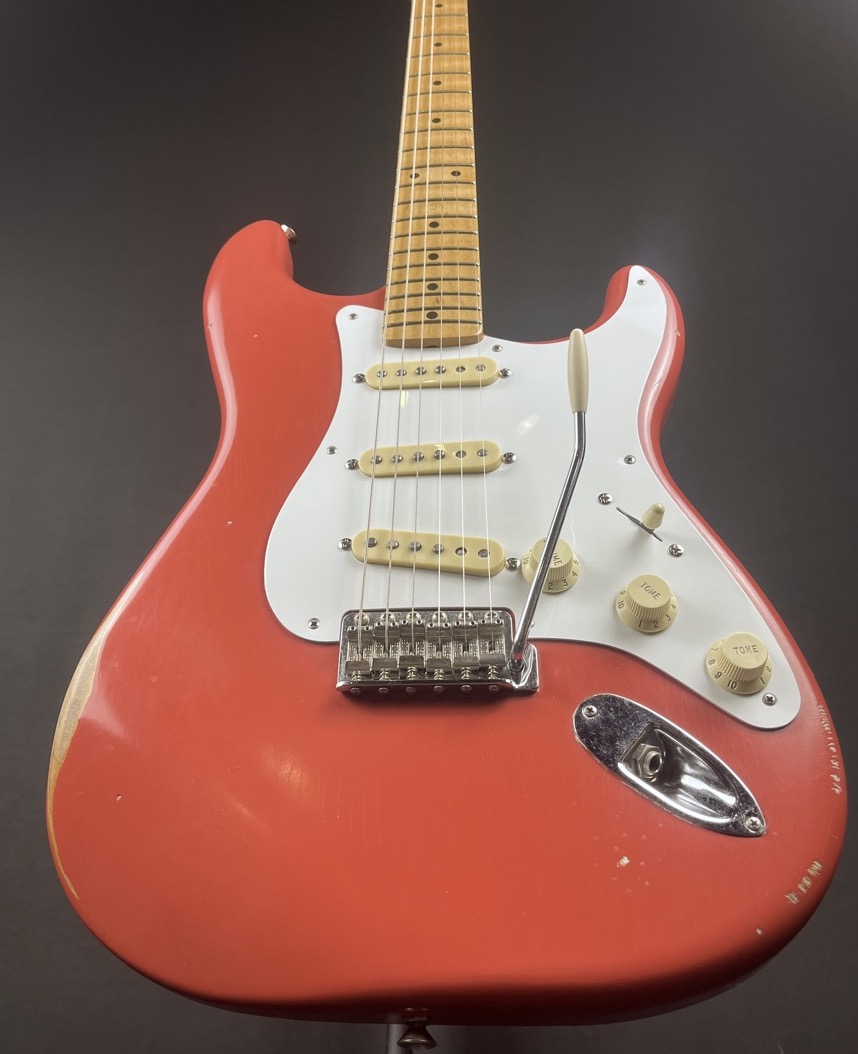 Fender USED Fender 2021 Road Worn 50's Strat Fiesta Red - CONSIGNMENT - Used