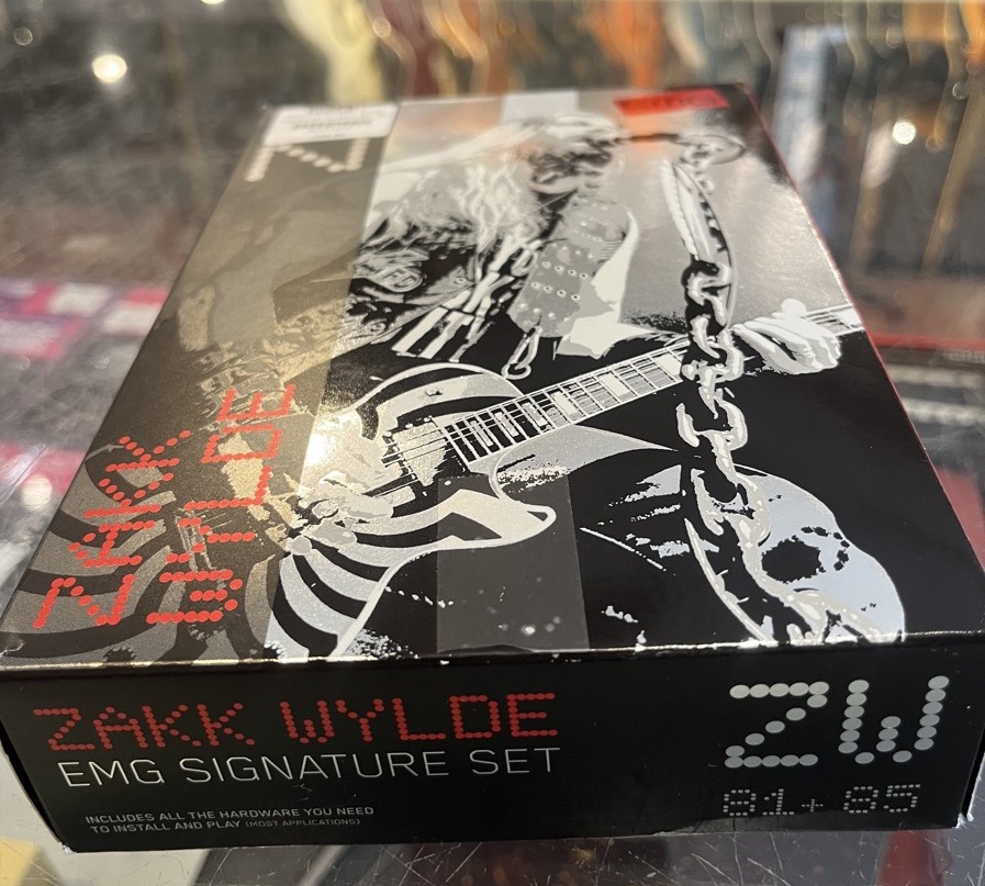 EMG USED EMG Zakk Wylde Signature Humbucker Set Long Shaft w/box - Used
