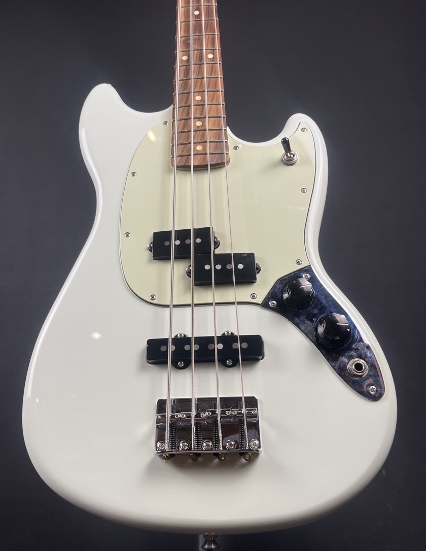 Fender USED Fender Offset Series Mustang Bass PJ Sonic Blue - Used