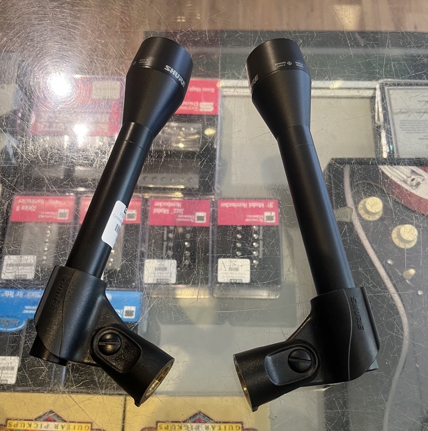 Shure USED Shure VP64A Omnidirectional Dynamic Microphones Pair - Used