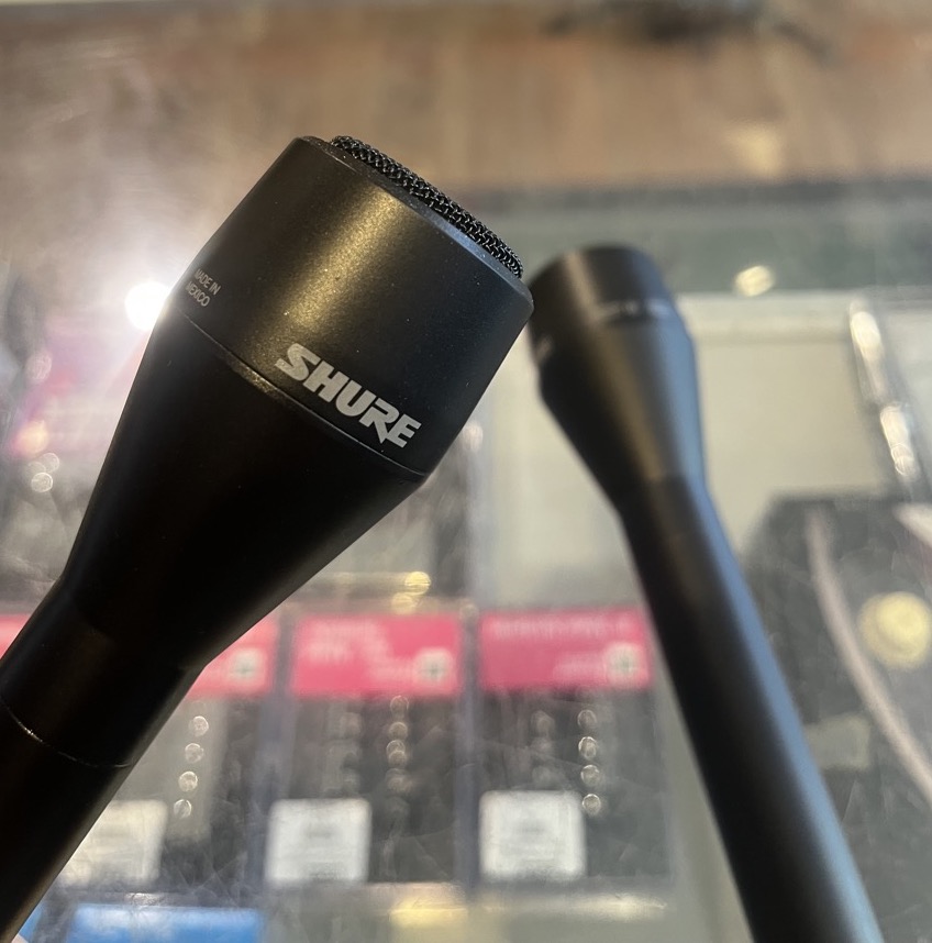 Shure USED Shure VP64A Omnidirectional Dynamic Microphones Pair - Used