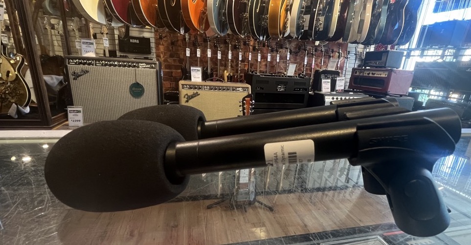Shure USED Shure VP64A Omnidirectional Dynamic Microphones Pair - Used