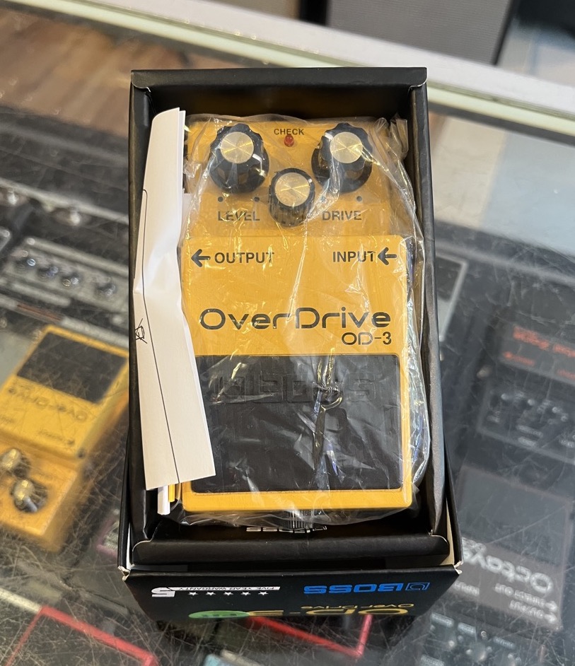 BOSS USED BOSS OD-3 Overdrive Pedal w/Box - Used